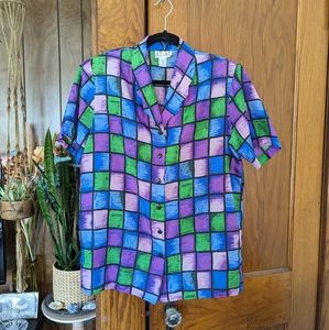 Vintage silk top